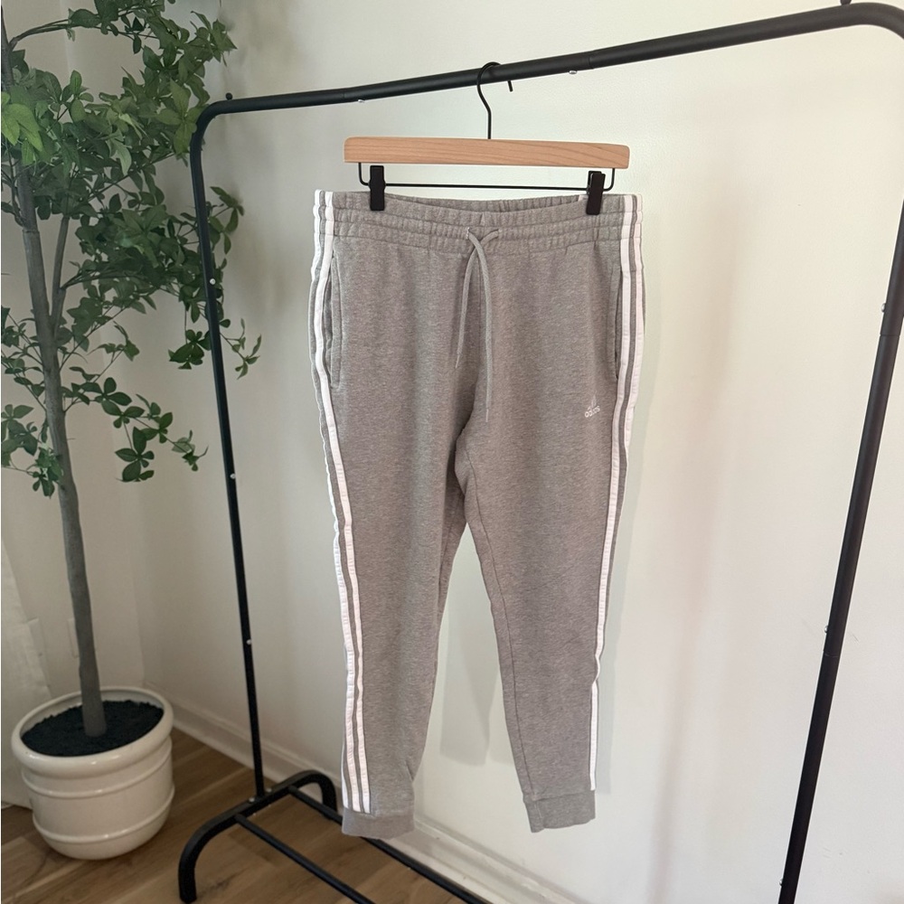 Adidas Gray Jogger Sweatpants
